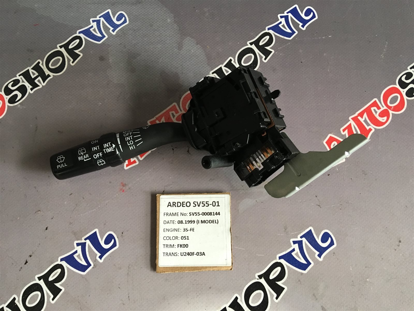 Блок подрулевых переключателей левый TOYOTA VISTA ARDEO 08.1999 SV55 3SFE 84652-3H300 контрактная