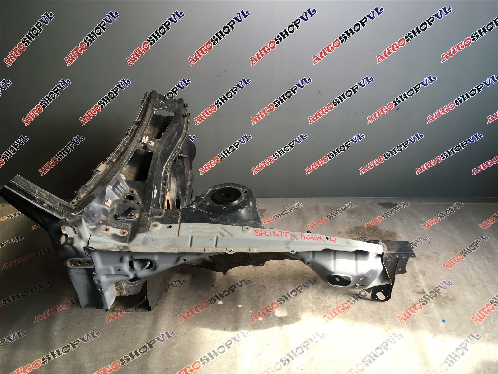 Лонжерон правый передний TOYOTA SPRINTER 03.1992 AE101 4AGE 53701-1A040  купить контрактная id1866