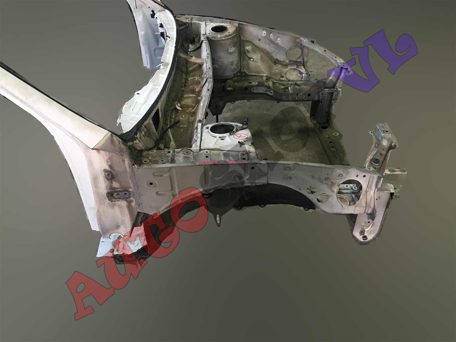 Лонжерон передний правый TOYOTA VISTA ARDEO AZV50 1AZFSE 53701-32330 контрактная