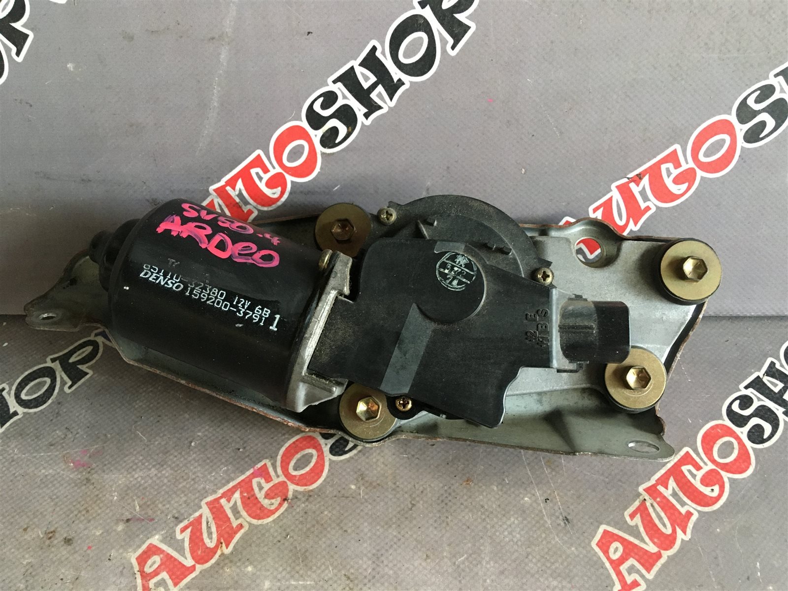 Мотор дворников передний TOYOTA VISTA ARDEO 06.2000 SV50 3SFSE 85110-32380 контрактная