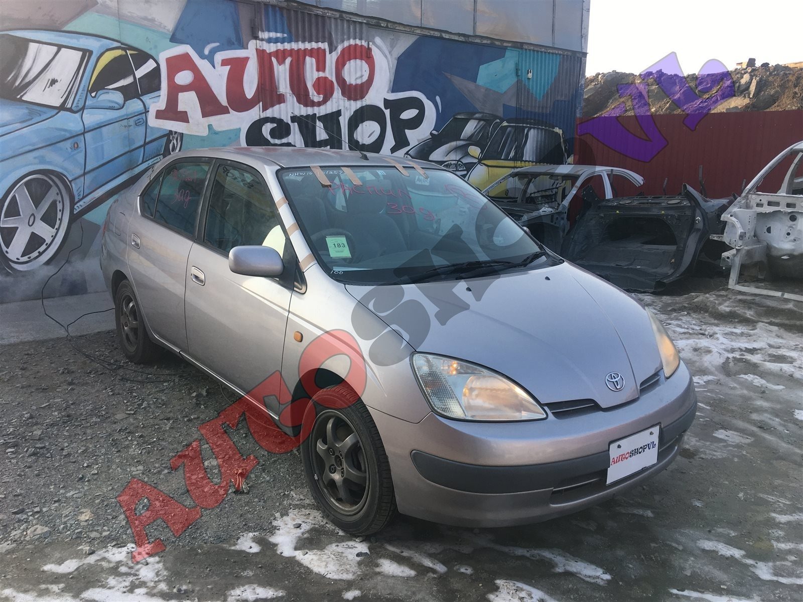 Бампер задний PRIUS 09.1998 NHW10 1NZFXE