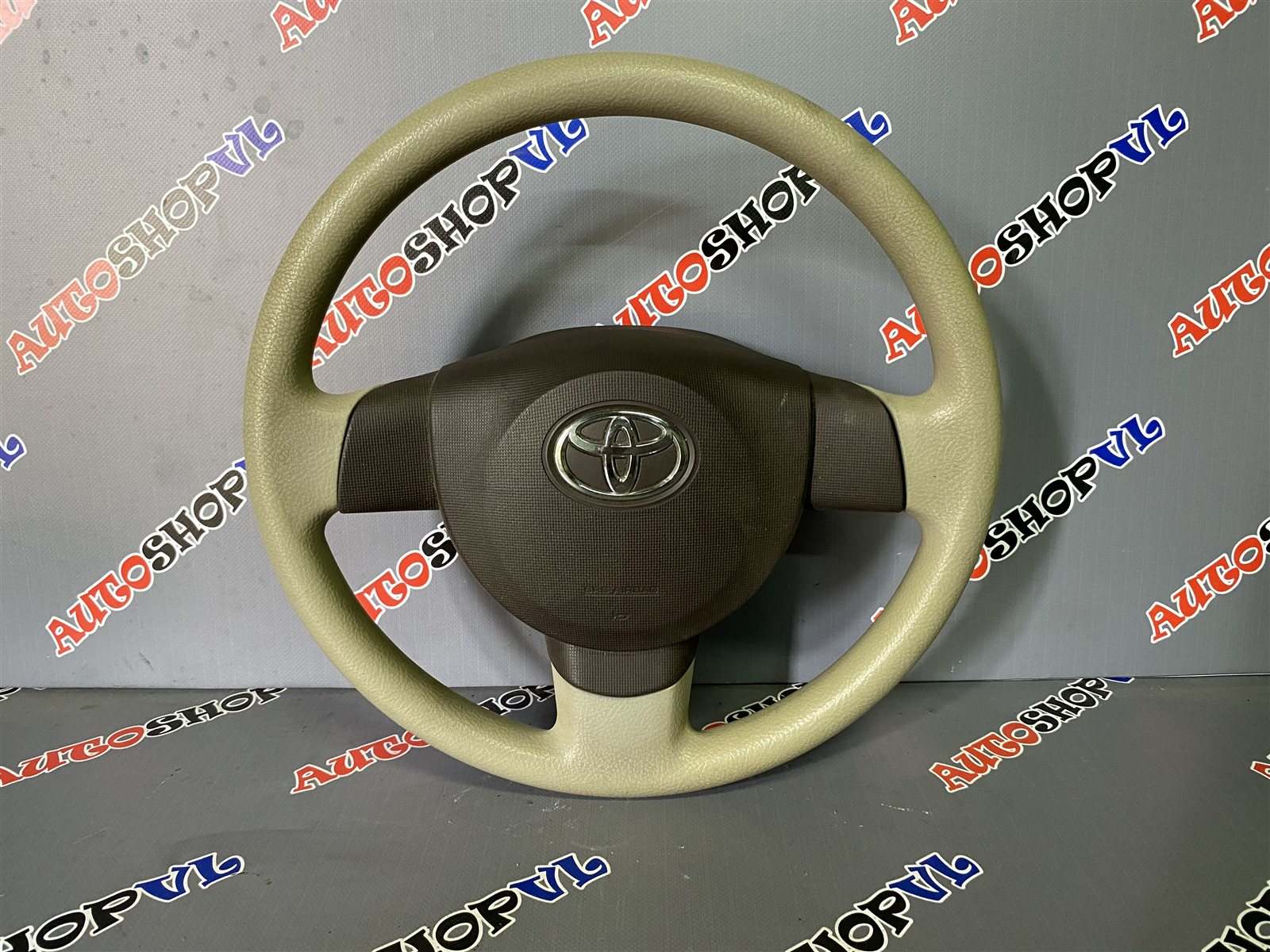 Руль с airbag TOYOTA PASSO 09.2010 KGC30 1KRFE 45102-B1070-E1 контрактная