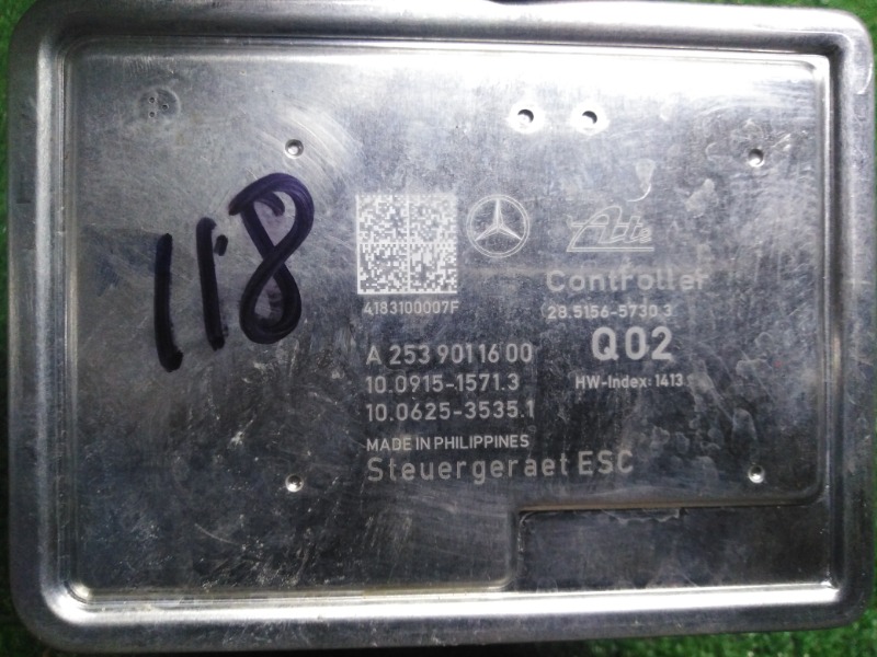 Блок abs Mercedes-Benz GLC-Class 2018 X253 OM651 A2534311700 контрактная