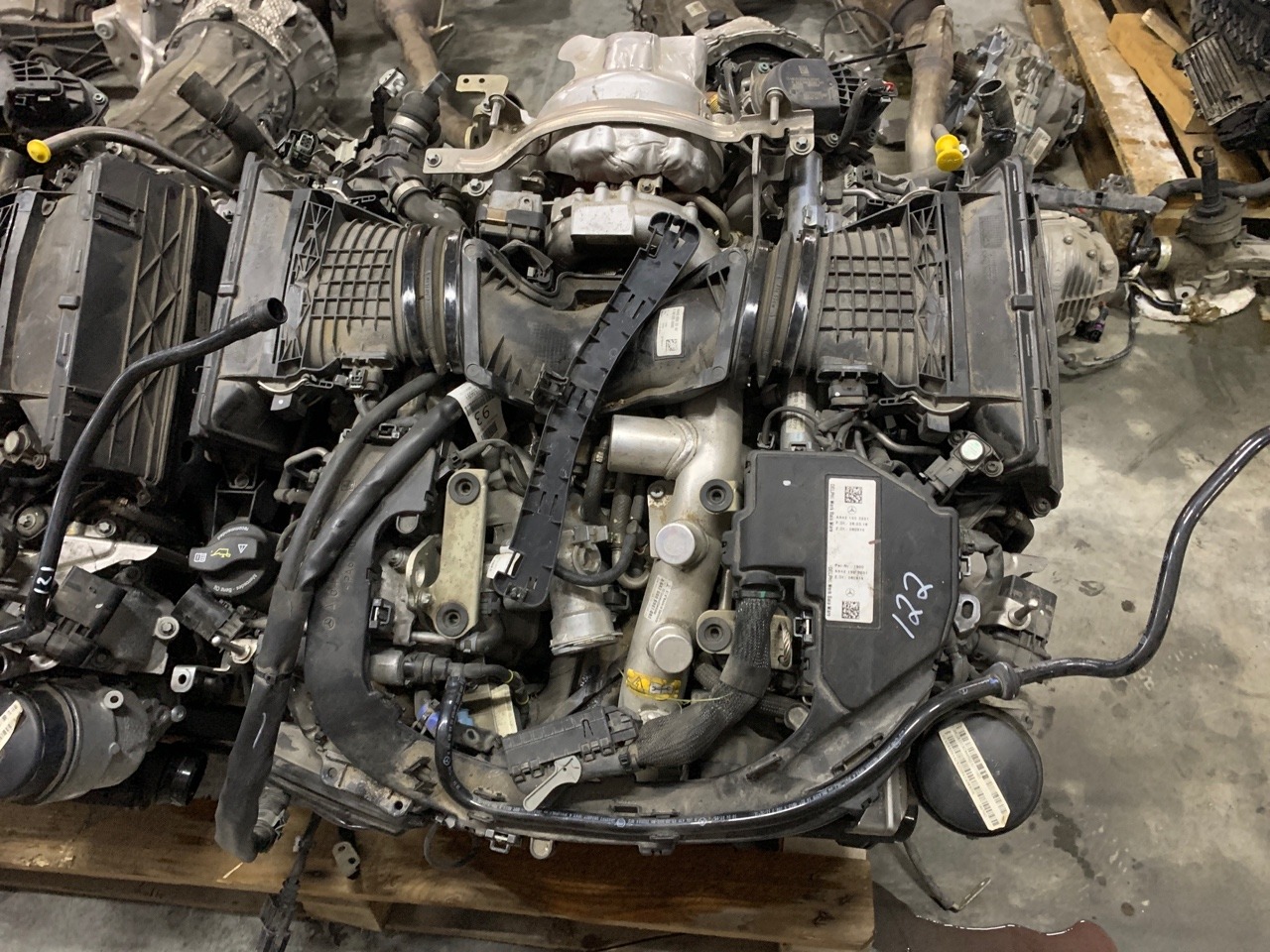 Двигатель GLS-Class 2018 X166 OM642