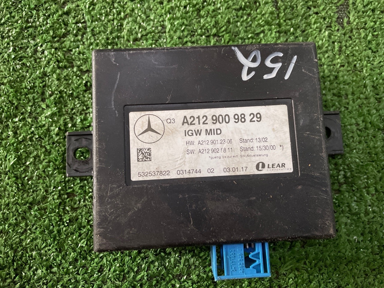 Блок управления круиз-контролем Mercedes-Benz GLE-Class 2017 W166 A2129009829 контрактная
