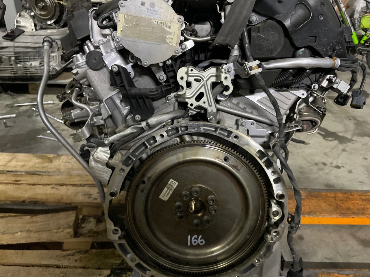 Двигатель GLE-Class 2017 W166 M276