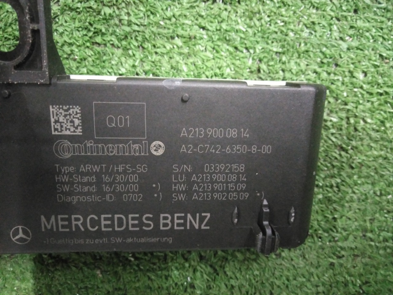 Блок управления багажником Mercedes-Benz S-Class W222 M276