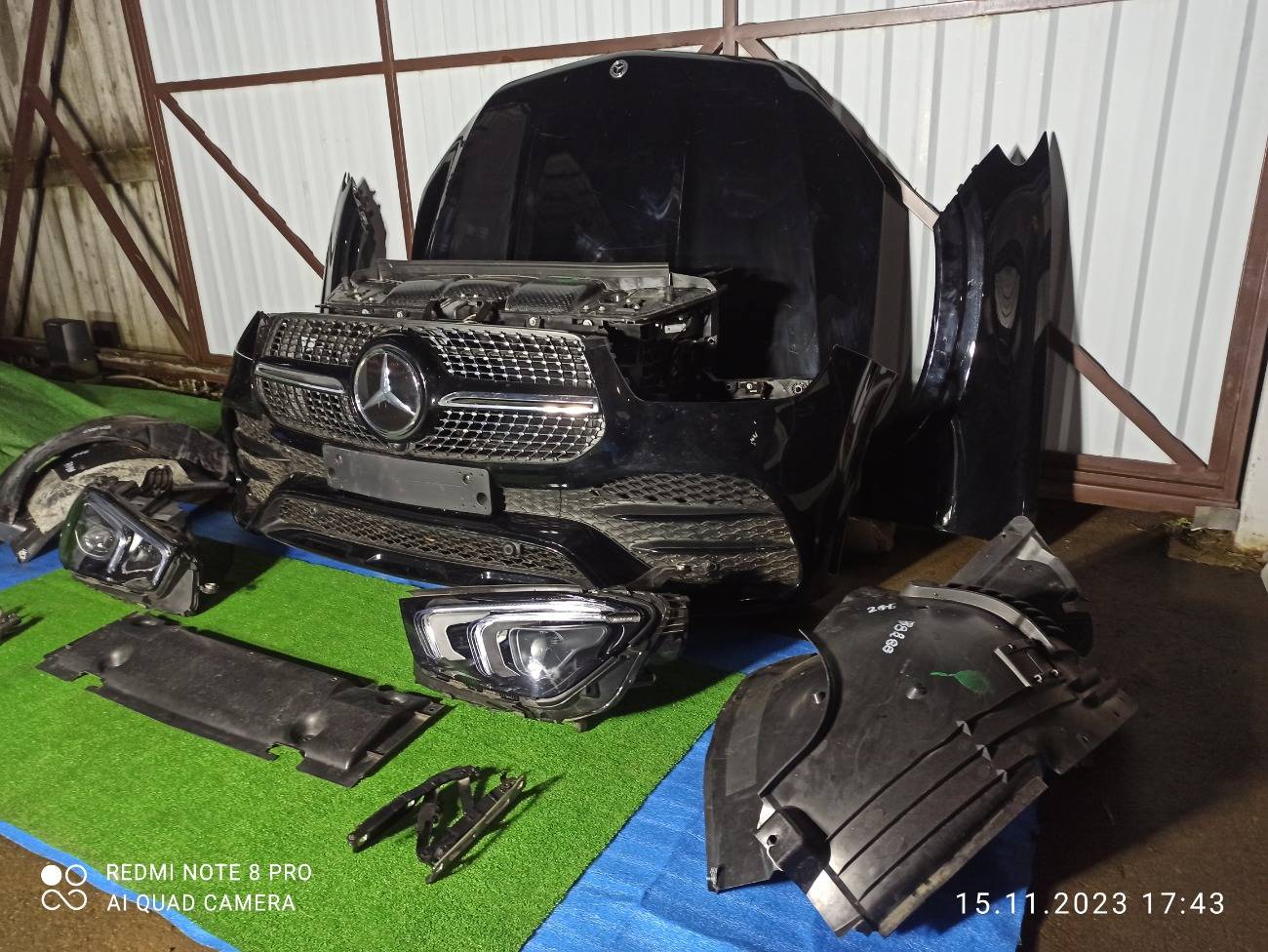 Ноускат Mercedes-Benz GLE-Class 2022 W167 OM654920 A1676209900 купить  контрактная id78681