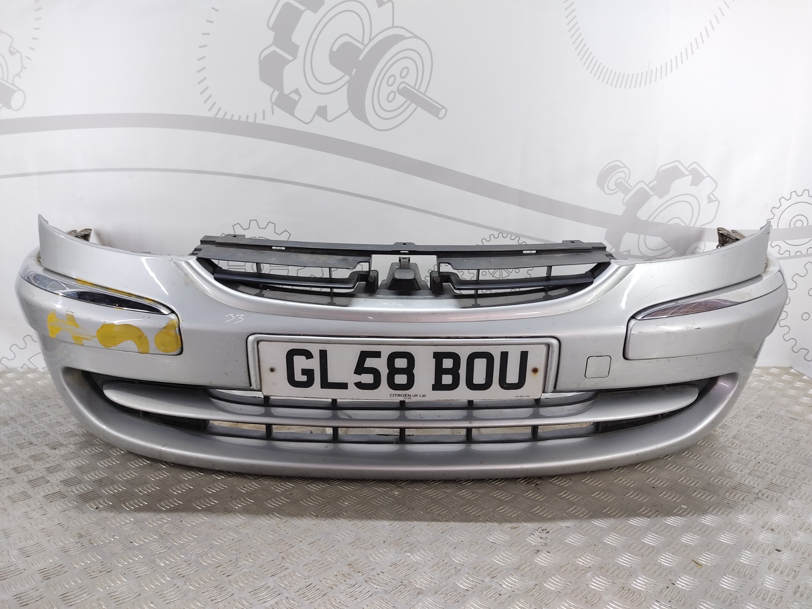 Бампер передний Citroen C8 2008 2.0 i контрактная