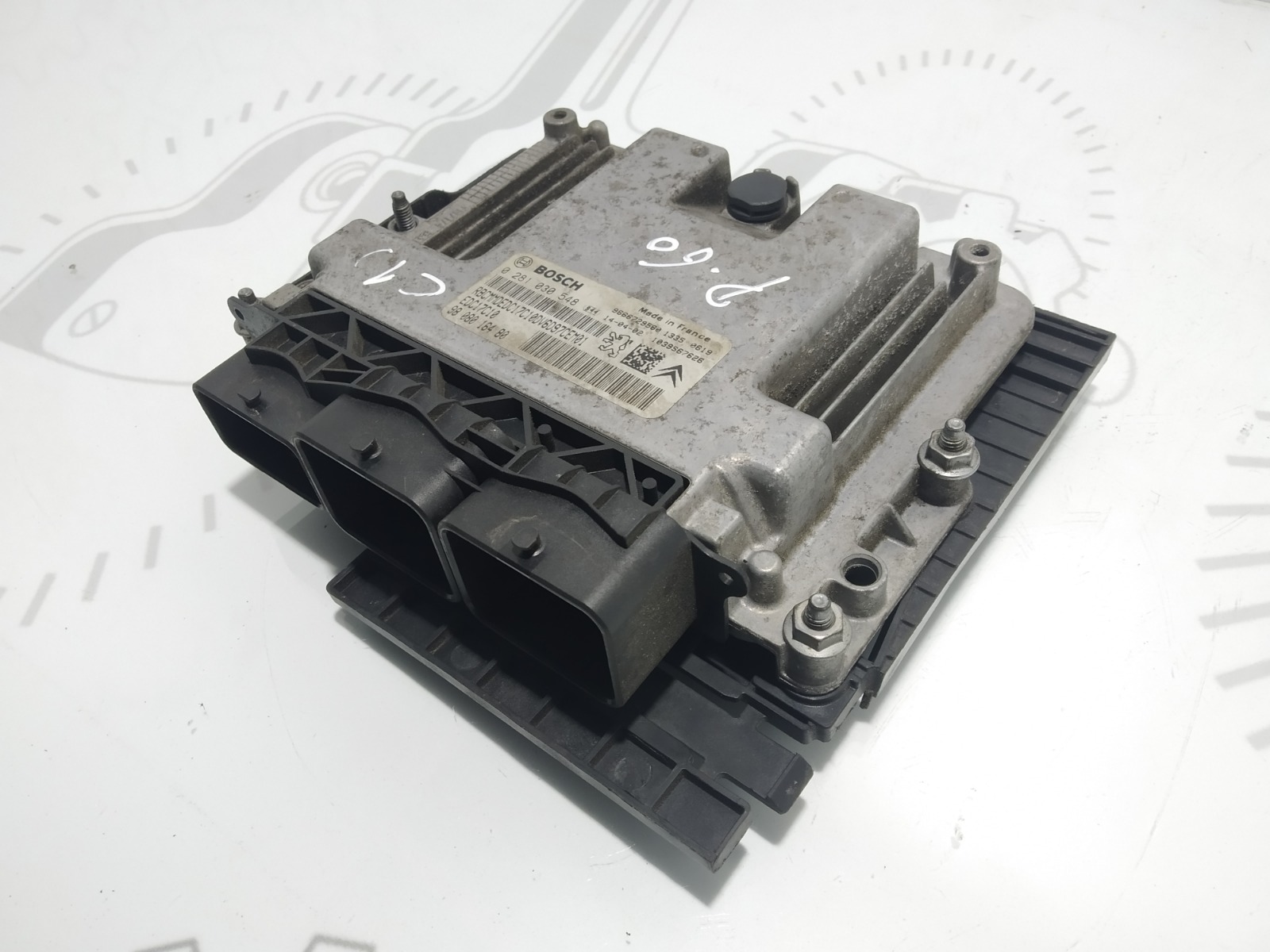 Блок управления двигателем Citroen C4 Grand Picasso 2014 1.6 HDi 0281030548 контрактная