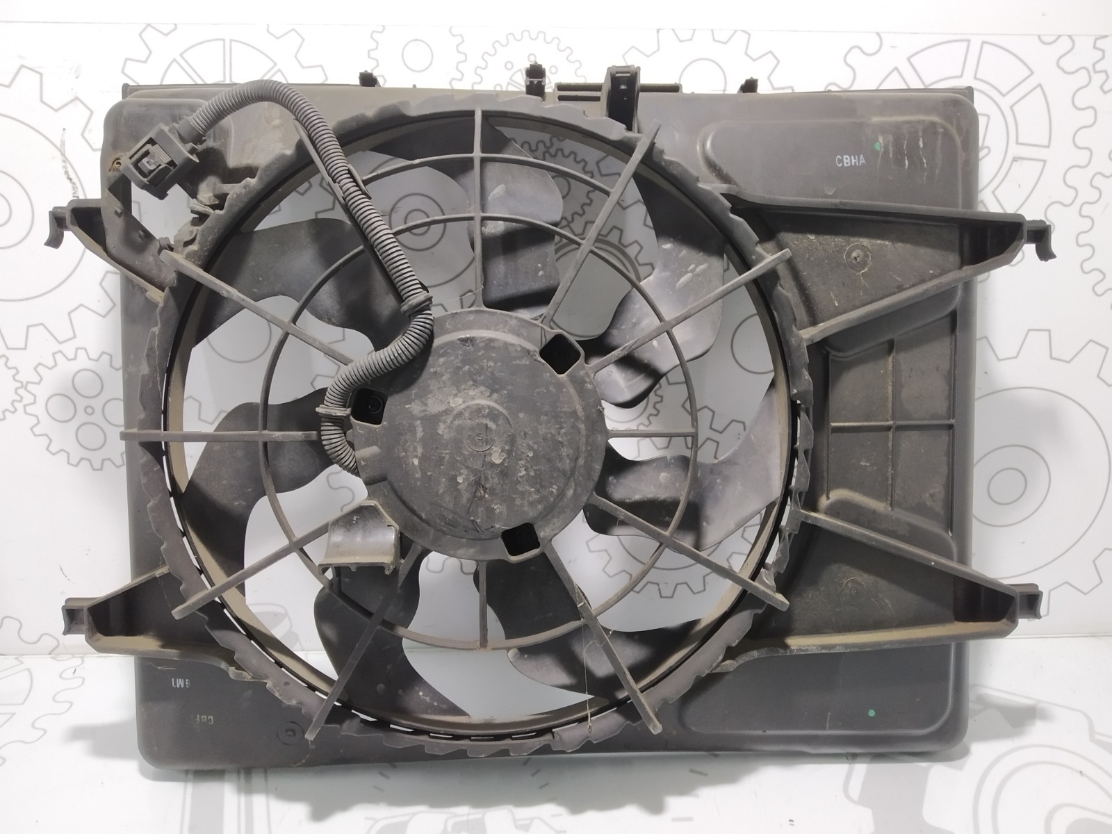 Вентилятор радиатора Kia Ceed 2008 1.6 i контрактная