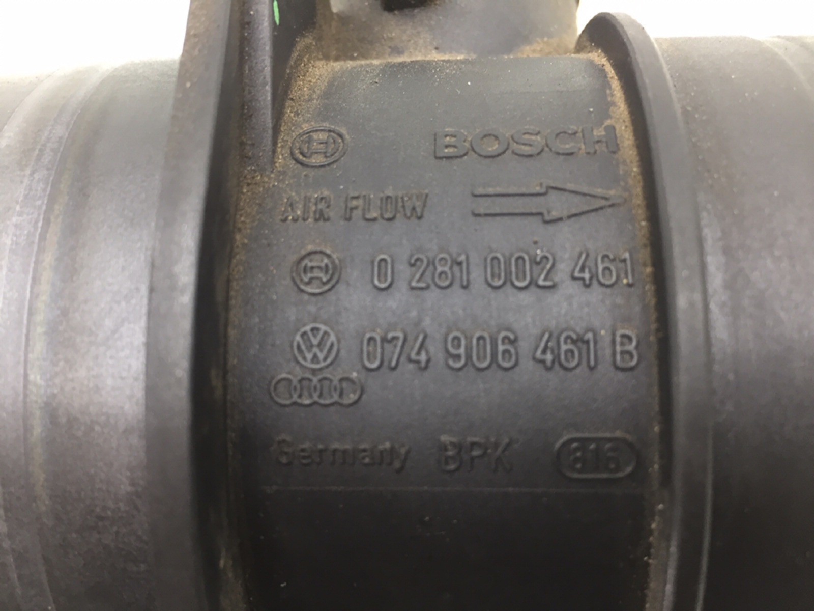 Расходомер воздуха Passat 2005 B6 2.0 TDi