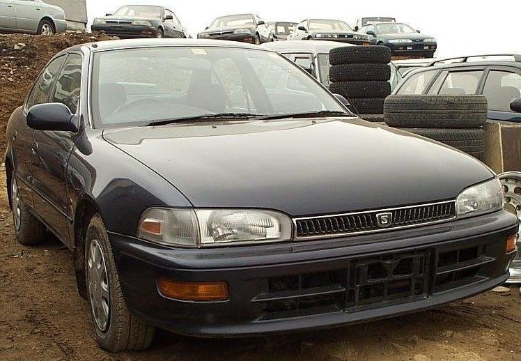 Рычаг нижний передний правый TOYOTA SPRINTER AE100 5A-FE 48068-12130 контрактная