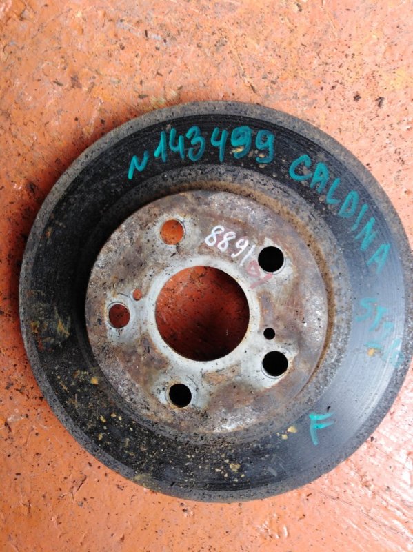 Тормозной диск передний CALDINA 1998 ST210 3S-FE