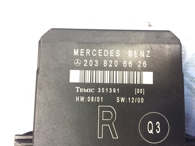 Блок двери задний правый Mercedes-Benz C-Class W203 112.946 3.2