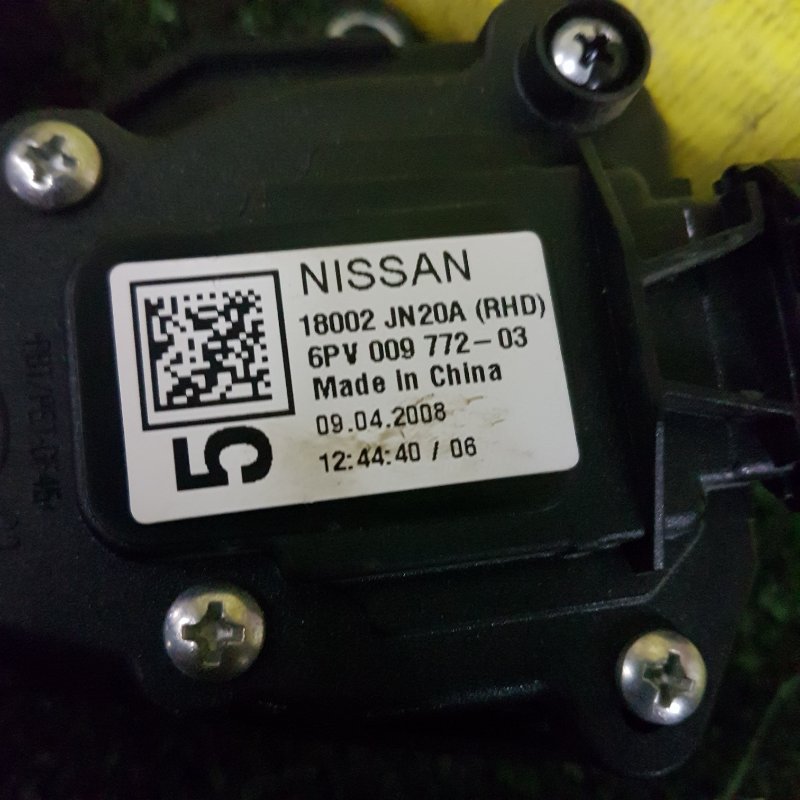 Педаль газа NISSAN TEANA J32 VQ25-DE