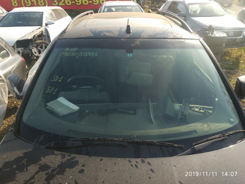 Стекло лобовое NISSAN MURANO 2006-2009 PNZ50 VQ35DE 72700CC000 Б/У