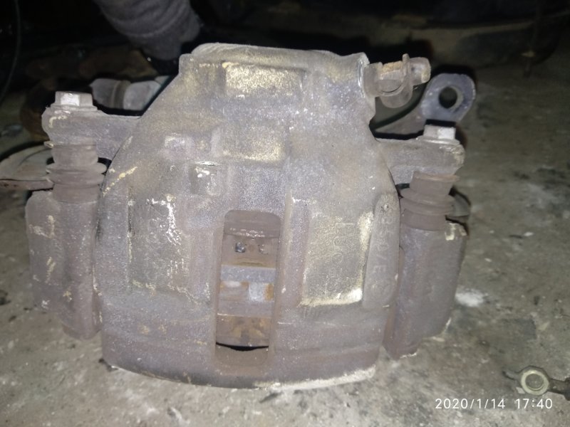 Суппорт передний правый MERCEDES BENZ C-CLASS 2000-2008 W203.046 M 271 E 18 ML LR A0034202283 Б/У