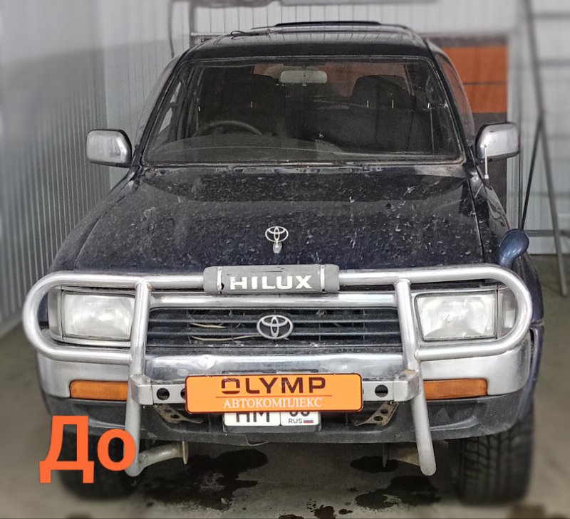 Стекло лобовое переднее Hilux Surf 1987-2009 KZN130G