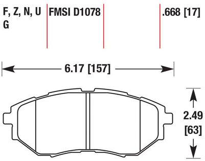 Тормозные колодки передние переднее Forester 2003 - 2013 SJ