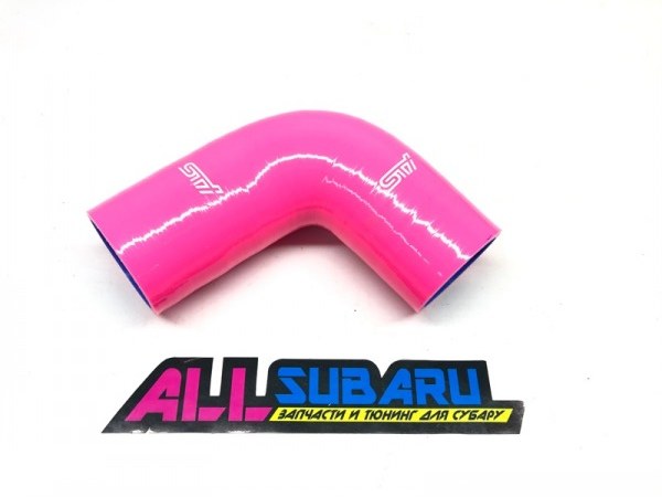 Патрубок интеркулера SUBARU 2000 - 2007 GD ALS-034/pink новая