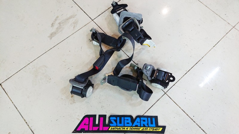 Ремень безопасности задний SUBARU Forester 2006 - 2007 SG EJ255 64665-SA000 контрактная