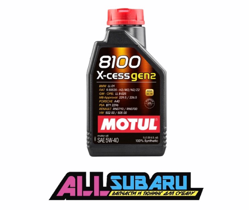 Масло моторное MOTUL SUBARU 109774 новая