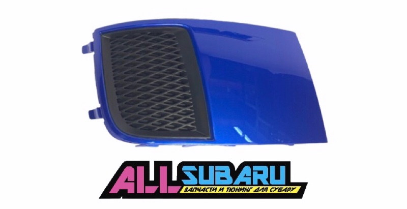 Накладка бампера передняя левая SUBARU Impreza WRX STI 2010 - 2013 GRB 57731fg320pg новая