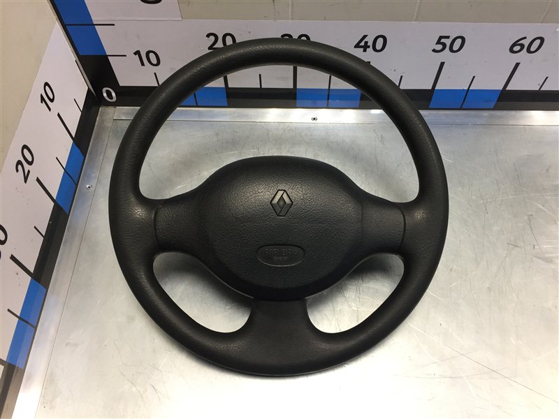 Подушка в руль airbag Renault Logan LS0G/LS12 K7J710 6001550990 Б/У