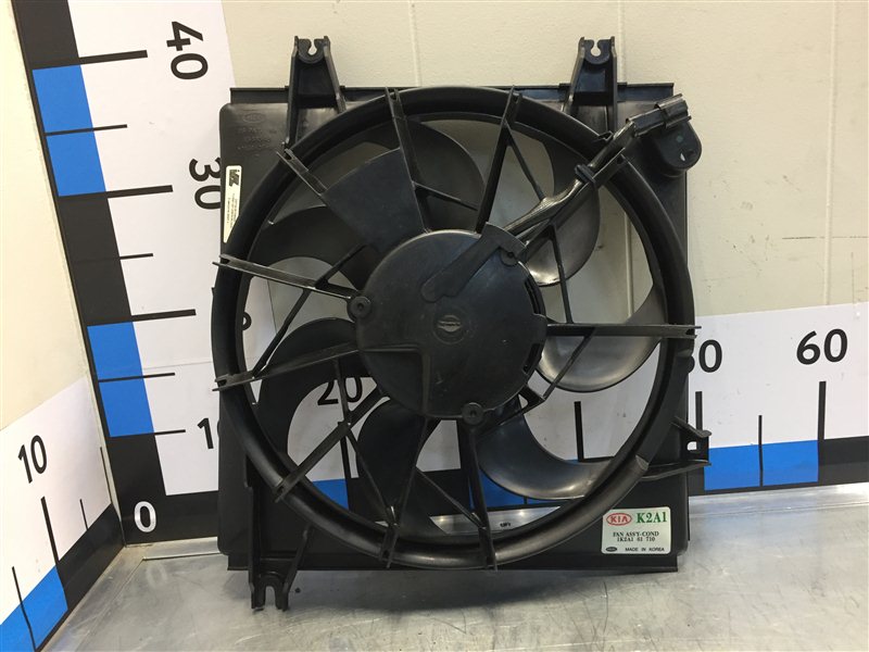Вентилятор радиатора Kia Spectra 2 LD S6D 1K2A161710 Б/У