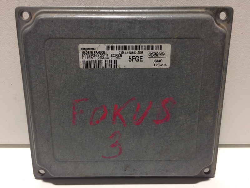 Блок управления двигателем FORD FOCUS 2 2008-2011 CB4 S118934205 Б/У
