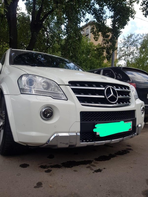 Обвес AMG 63 w164 Реслайлинг M-class 2008 w164 M156