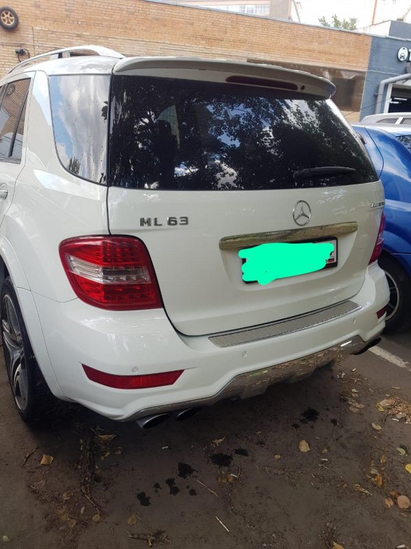 Обвес AMG 63 w164 Реслайлинг M-class 2008 w164 M156