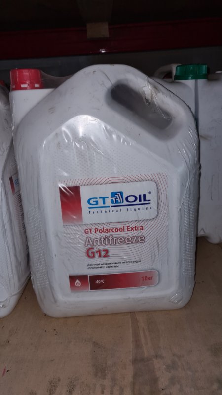 Антифриз GT Polarcool Extra G12 красный 10 л 4606746008278 новая