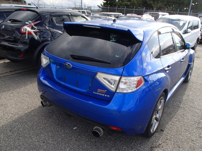 Глушитель задний Impreza WRX STI 2007 GRB EJ207