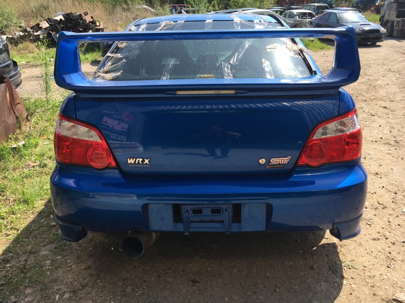 Спойлер Subaru Impreza WRX STI 2003 GDB EJ207 контрактная