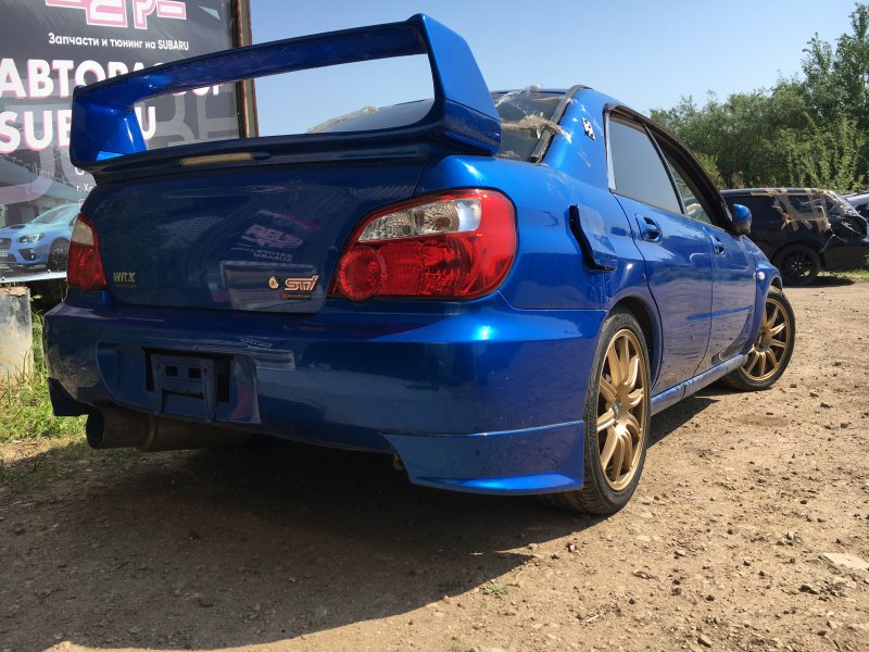 Бампер задний Impreza WRX STI 2003 GDB EJ207