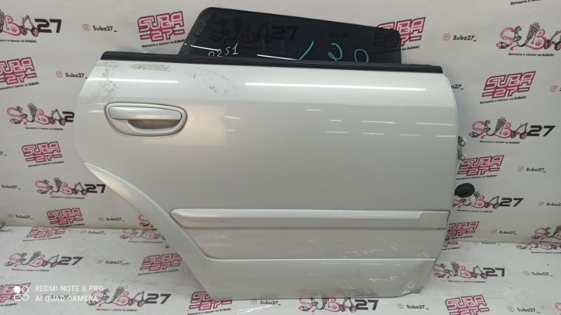 Дверь задняя правая Subaru Outback 2005 BP9 EJ253 60409AG0409P контрактная