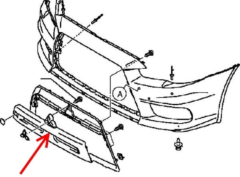 РЕШЕТКА БАМПЕРА передняя MITSUBISHI LANCER EVO 2007- CS1A 7450A464 Б/У