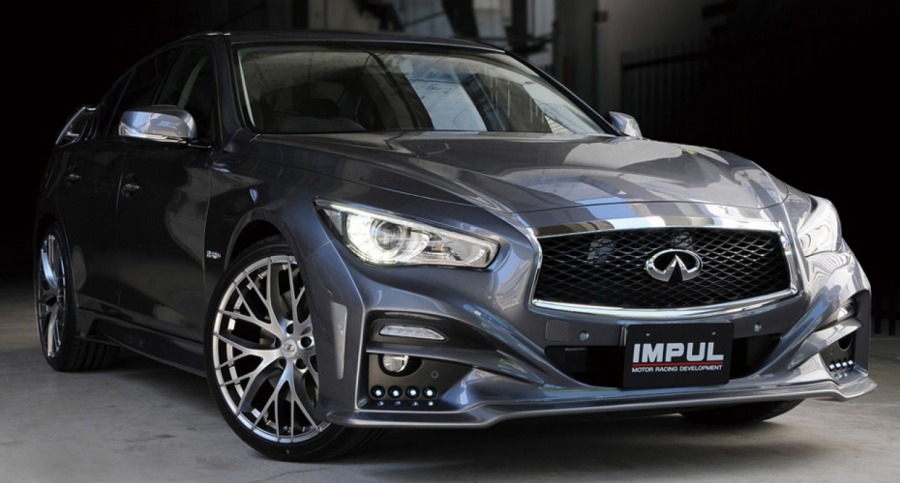 Бампер передний Q50 V37