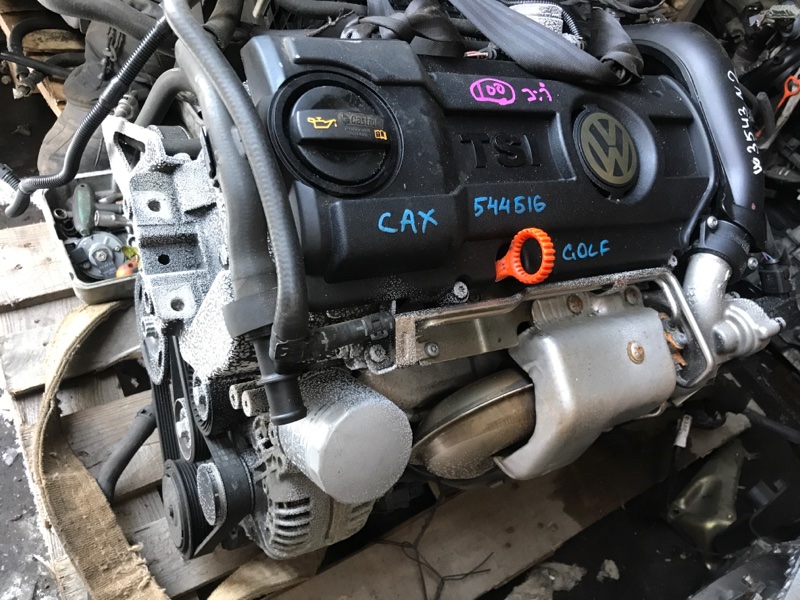 Двигатель VW GOLF 6 VARIANT 2010 MK6 CAXA контрактная