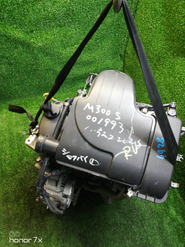 Двигатель в сборе DAIHATSU Boon m300 1KR-FE