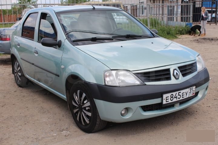 Фара левая RENAULT LOGAN LS0G 6001546789 новая