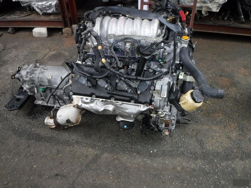 Двигатель FUGA 2005 GY50 VK45DE