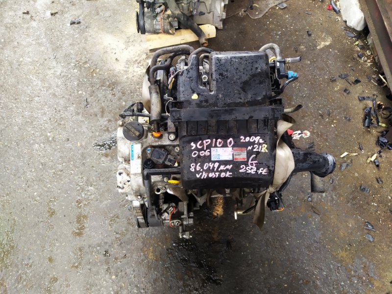 Двигатель RACTIS 2009 SCP100 2SZFE