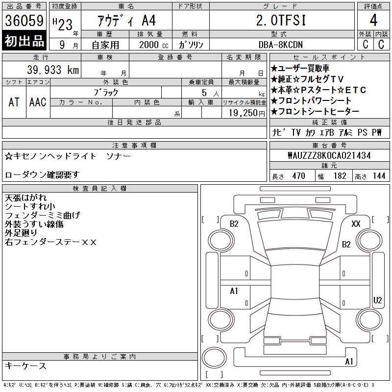 Двигатель A4 11.07.2011 8K2 CDN