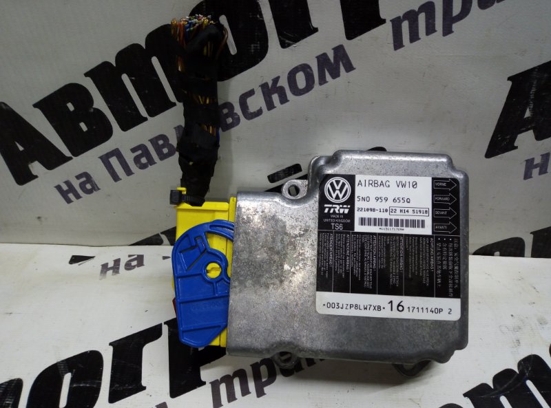 Блок управления airbag VOLKSWAGEN PASSAT CC 30.05.2011 357 CCZ 5N0959655Q31C контрактная