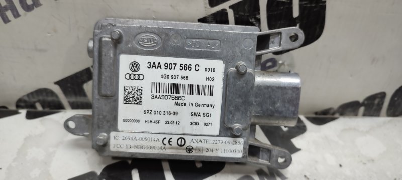 Радар ассистента смены полосы движения VOLKSWAGEN PASSAT CC 07.06.2012 358 CDA 3AA907566C контрактная