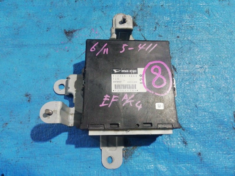 Блок efi DAIHATSU TERIOS  KID J111G EF 89560-87443 контрактная