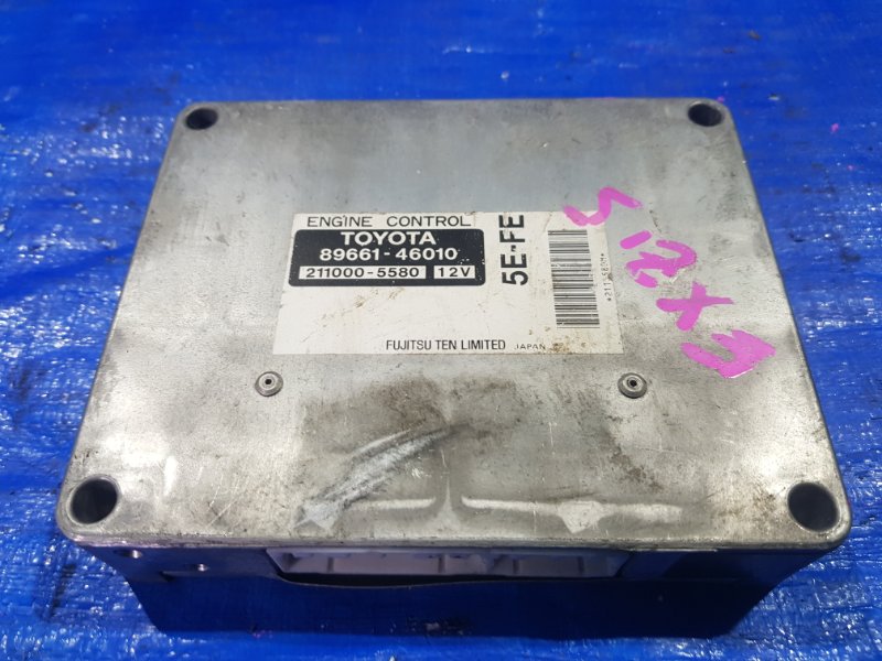 Блок efi TOYOTA RAUM EXZ10 5EFE 89661-46010 контрактная